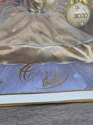 LOT 50P: NRFB Mattel Barbie Dolls: 2000 Limited Edition Barbie Collector Club Holiday Treasures Barbie (27673), 1999 Millennium Princess...