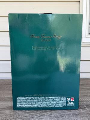 LOT 50P: NRFB Mattel Barbie Dolls: 2000 Limited Edition Barbie Collector Club Holiday Treasures Barbie (27673), 1999 Millennium Princess...