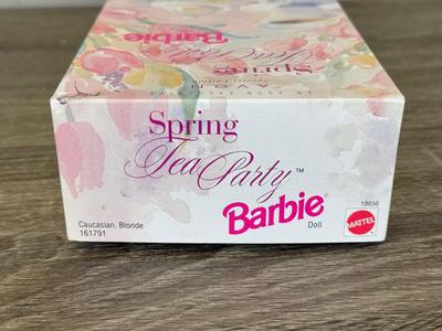 LOT 51P: NRFB Mattel Special Edition Barbie Dolls: 1997 Easter Style Barbie (17651) & Avon Exclusives: Brunette Spring Petals Barbie...