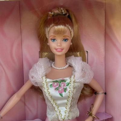 LOT 52P: NRFB Mattel Collector Edition Birthday Wishes Series Barbie Dolls: #1 1998 (21128), #2 1999 (24667) & #3 (28434)