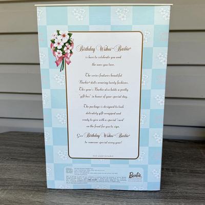 LOT 52P: NRFB Mattel Collector Edition Birthday Wishes Series Barbie Dolls: #1 1998 (21128), #2 1999 (24667) & #3 (28434)