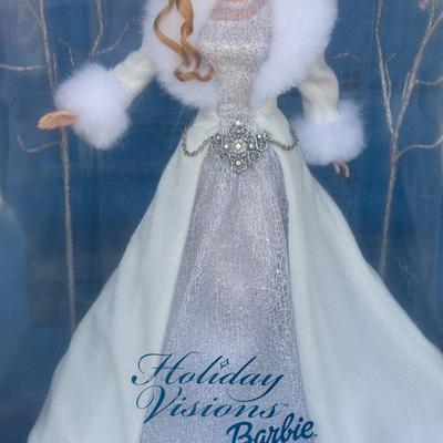 LOT 53P: NRFB Mattel Holiday Barbie Dolls: Barbie Signature 35th Anniversary 2023 Holiday Barbie (HJX04) & Two 2003 Special Edition...