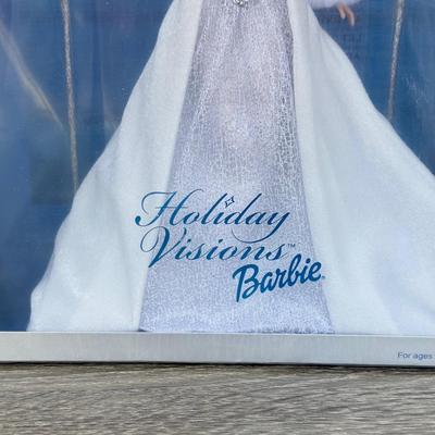 LOT 53P: NRFB Mattel Holiday Barbie Dolls: Barbie Signature 35th Anniversary 2023 Holiday Barbie (HJX04) & Two 2003 Special Edition...