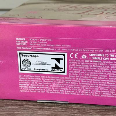 LOT 54P: NRFB Mattel Barbie Collector Holdiay Dolls: 2007 (K7958), 2009 (L9643) & 2009 (N6656)