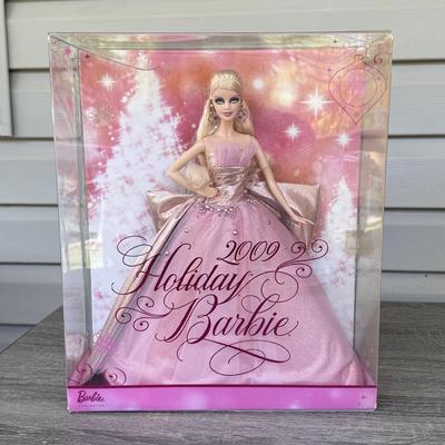 LOT 54P: NRFB Mattel Barbie Collector Holdiay Dolls: 2007 (K7958), 2009 (L9643) & 2009 (N6656)