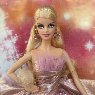 LOT 54P: NRFB Mattel Barbie Collector Holdiay Dolls: 2007 (K7958), 2009 (L9643) & 2009 (N6656)