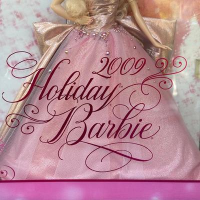 LOT 54P: NRFB Mattel Barbie Collector Holdiay Dolls: 2007 (K7958), 2009 (L9643) & 2009 (N6656)