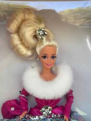 LOT 55P: NRFB Mattel Barbie Dolls: Special Edition 1998 Golden Waltz Barbie (22976) & Ltd Edition Ballroom Beauties Collection: 1995...