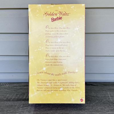 LOT 55P: NRFB Mattel Barbie Dolls: Special Edition 1998 Golden Waltz Barbie (22976) & Ltd Edition Ballroom Beauties Collection: 1995...