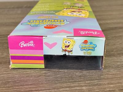 LOT 56P: NRFB Mattel Barbies: 1992 Special Edition Kraft Treasures, 1997 Special Edition Valentine (17649), 2003 Nickelodeon SpongeBob...
