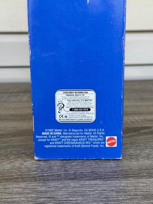 LOT 56P: NRFB Mattel Barbies: 1992 Special Edition Kraft Treasures, 1997 Special Edition Valentine (17649), 2003 Nickelodeon SpongeBob...