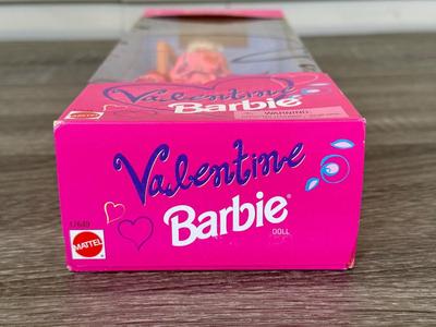 LOT 56P: NRFB Mattel Barbies: 1992 Special Edition Kraft Treasures, 1997 Special Edition Valentine (17649), 2003 Nickelodeon SpongeBob...