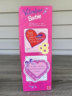LOT 56P: NRFB Mattel Barbies: 1992 Special Edition Kraft Treasures, 1997 Special Edition Valentine (17649), 2003 Nickelodeon SpongeBob...