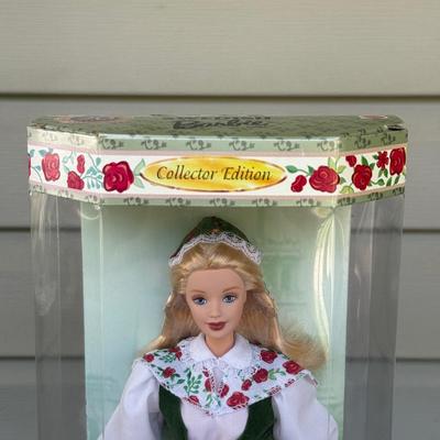 LOT 57H: NRFB Mattel Barbie Collector Edition Dolls of the World: 1997 Polish Barbie (18560), 1999 Swedish Barbie (24672) & 2002...