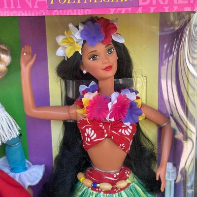 LOT 58H: NRFB Mattel Barbie Dolls of the World: 2001 Collector Edition Princess of Ireland (53367) & 1994 Ltd Edition Giftset w/...