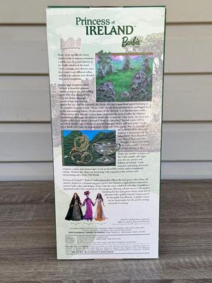 LOT 58H: NRFB Mattel Barbie Dolls of the World: 2001 Collector Edition Princess of Ireland (53367) & 1994 Ltd Edition Giftset w/...
