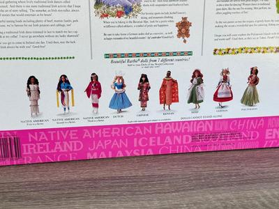 LOT 58H: NRFB Mattel Barbie Dolls of the World: 2001 Collector Edition Princess of Ireland (53367) & 1994 Ltd Edition Giftset w/...