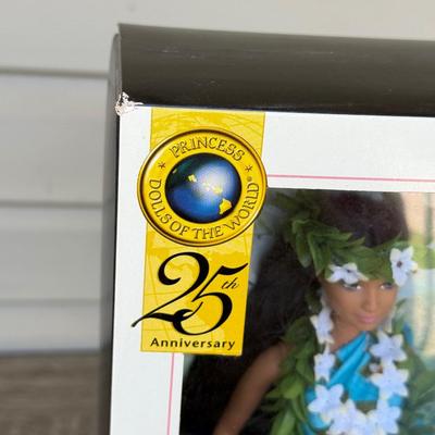 LOT 59H: NRFB Mattel 2004-05 Barbie Collector Pink Label 25th Anniversary Princess Dolls of the World: Renaissance (G5860), Holland...