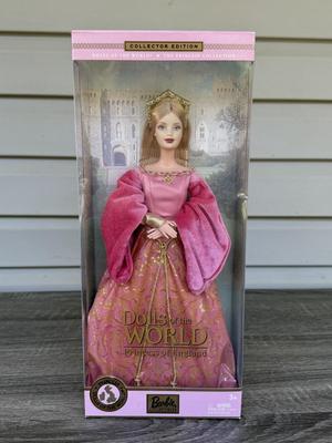 LOT 60H: NRFB Mattel Collector Edition Barbie Dolls of the World: 1998 Austrian Barbie (21553), 1995 Norwegian Barbie (14450) & 2003...