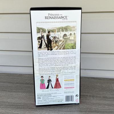 LOT 61H: NRFB 2004 Mattel 25th Anniversary Barbie Collector Pink Label Princess Dolls of the World: Renaissance (G5860), Korean Court...