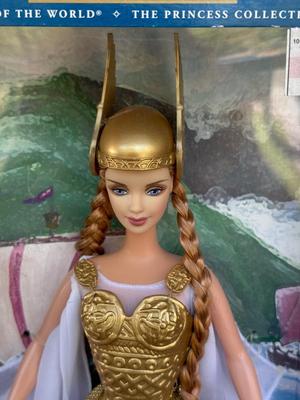 LOT 62H: NRFB 2003 Mattel Barbie Collector Edition Princess Dolls of the World: Ancient Greece (B3461), Cambodia (B3460) & Vikings...