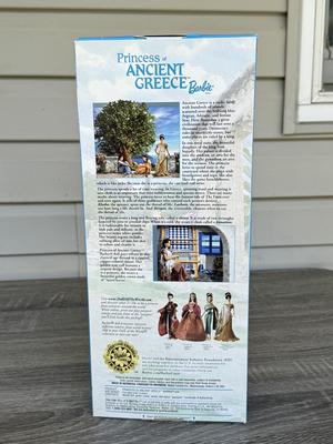 LOT 62H: NRFB 2003 Mattel Barbie Collector Edition Princess Dolls of the World: Ancient Greece (B3461), Cambodia (B3460) & Vikings...