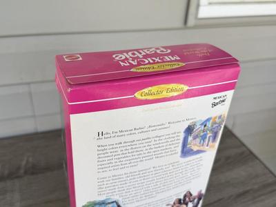 LOT 63H: NRFB 1995-96 Mattel Collector Edition Barbie Dolls of the World: Ghanian Barbie (15303), Puerto Rican Barbie (16754) &...