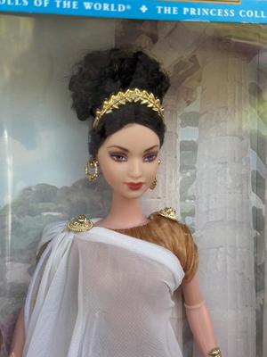 LOT 64H: NRFB Mattel Collector Edition Barbie Princess Dolls of the World: 2001 China (53368), 2002 South Africa (56218), 2003 England...