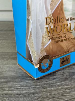 LOT 64H: NRFB Mattel Collector Edition Barbie Princess Dolls of the World: 2001 China (53368), 2002 South Africa (56218), 2003 England...