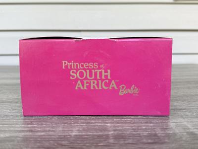 LOT 64H: NRFB Mattel Collector Edition Barbie Princess Dolls of the World: 2001 China (53368), 2002 South Africa (56218), 2003 England...