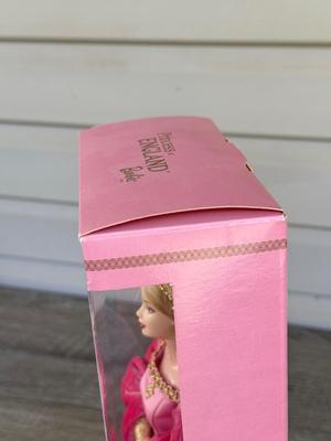 LOT 64H: NRFB Mattel Collector Edition Barbie Princess Dolls of the World: 2001 China (53368), 2002 South Africa (56218), 2003 England...