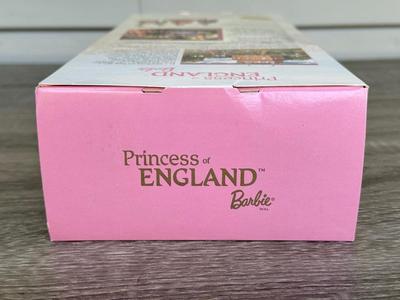 LOT 64H: NRFB Mattel Collector Edition Barbie Princess Dolls of the World: 2001 China (53368), 2002 South Africa (56218), 2003 England...