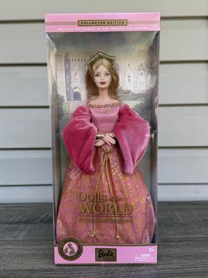 LOT 64H: NRFB Mattel Collector Edition Barbie Princess Dolls of the World: 2001 China (53368), 2002 South Africa (56218), 2003 England...