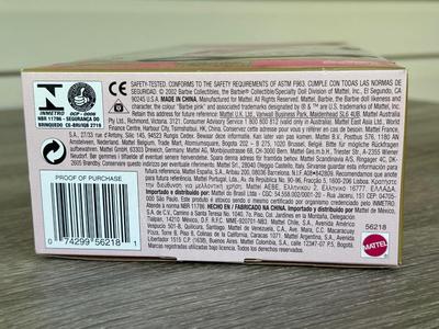 LOT 64H: NRFB Mattel Collector Edition Barbie Princess Dolls of the World: 2001 China (53368), 2002 South Africa (56218), 2003 England...