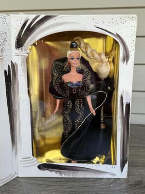 LOT 66H: NRFB Mattel Collector Edition Barbie Classique Collection Dolls: #4 1995 Midnight Gala Barbie by Abbe Littleton (12999) & #6...