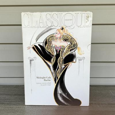 LOT 66H: NRFB Mattel Collector Edition Barbie Classique Collection Dolls: #4 1995 Midnight Gala Barbie by Abbe Littleton (12999) & #6...