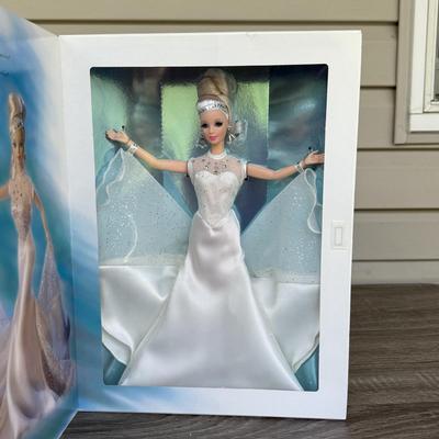 LOT 67H: NRFB Mattel Collector Edition Barbie Classique Collection Dolls: #5 1996 Starlight Dance Barbie by Cynthia Young (15461) &...