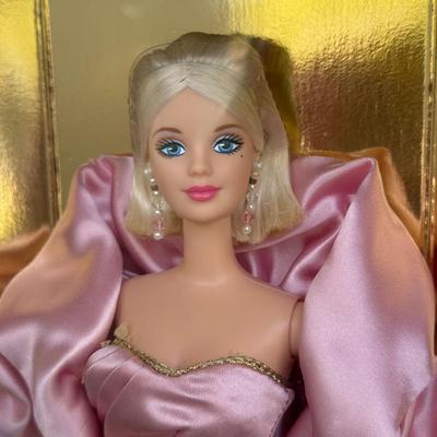 LOT 67H: NRFB Mattel Collector Edition Barbie Classique Collection Dolls: #5 1996 Starlight Dance Barbie by Cynthia Young (15461) &...