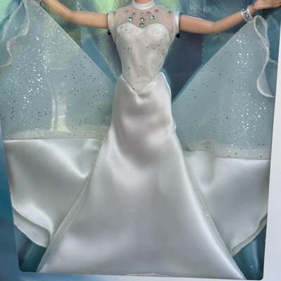 LOT 67H: NRFB Mattel Collector Edition Barbie Classique Collection Dolls: #5 1996 Starlight Dance Barbie by Cynthia Young (15461) &...