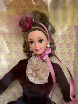 LOT 69H: NRFB Mattel Collector Edition Barbie Great Eras Collection Dolls: 1994 Medieval Lady (12791), 1995 Victorian Lady (14900) &...