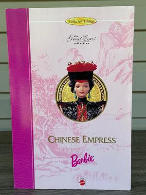 LOT 70H: NRFB Mattel Collector Edition Barbie Great Eras Collection Dolls: 1993 Egyptian Queen (11397), 1995 Grecian Goddess (15005)...