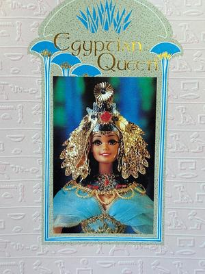 LOT 70H: NRFB Mattel Collector Edition Barbie Great Eras Collection Dolls: 1993 Egyptian Queen (11397), 1995 Grecian Goddess (15005)...
