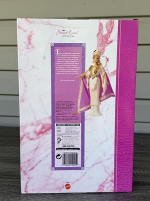 LOT 70H: NRFB Mattel Collector Edition Barbie Great Eras Collection Dolls: 1993 Egyptian Queen (11397), 1995 Grecian Goddess (15005)...