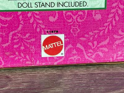 LOT 71H: NRFB Mattel Collector Edition Barbie Great Eras Collection Dolls: 1993 1850's Southern Belle (11475), 1993 Gibson Girl...