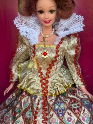 LOT 71H: NRFB Mattel Collector Edition Barbie Great Eras Collection Dolls: 1993 1850's Southern Belle (11475), 1993 Gibson Girl...