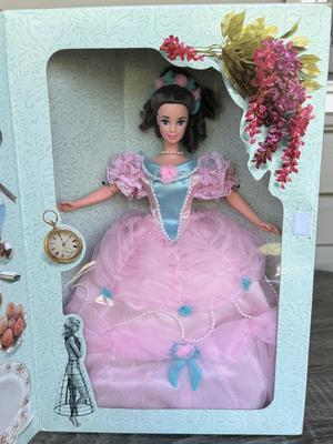 LOT 71H: NRFB Mattel Collector Edition Barbie Great Eras Collection Dolls: 1993 1850's Southern Belle (11475), 1993 Gibson Girl...