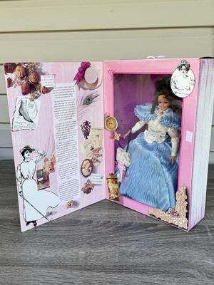 LOT 71H: NRFB Mattel Collector Edition Barbie Great Eras Collection Dolls: 1993 1850's Southern Belle (11475), 1993 Gibson Girl...
