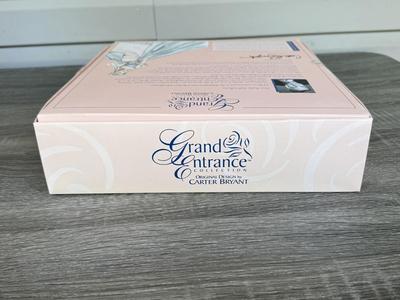 LOT 72P: NRFB Mattel Collector Edition Barbie Grand Entrance Dolls: 2000 #1 by Carter Bryant (28533) & 2001 #2 by Sharon Zuckerman...