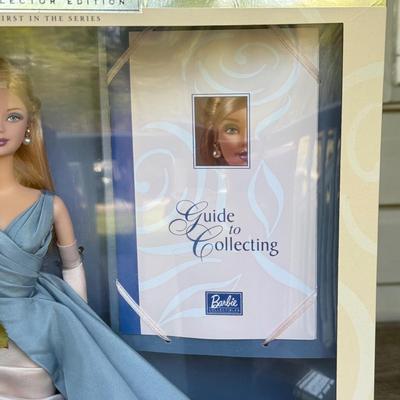 LOT 72P: NRFB Mattel Collector Edition Barbie Grand Entrance Dolls: 2000 #1 by Carter Bryant (28533) & 2001 #2 by Sharon Zuckerman...
