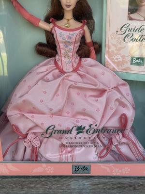 LOT 72P: NRFB Mattel Collector Edition Barbie Grand Entrance Dolls: 2000 #1 by Carter Bryant (28533) & 2001 #2 by Sharon Zuckerman...